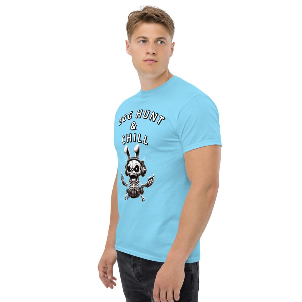 Unisex classic tee - Egg Hunt And Chill - Image 24