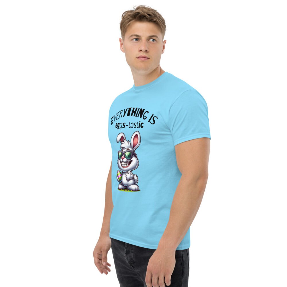 Unisex classic tee - Everything Is Eggs-Tastic - Image 22