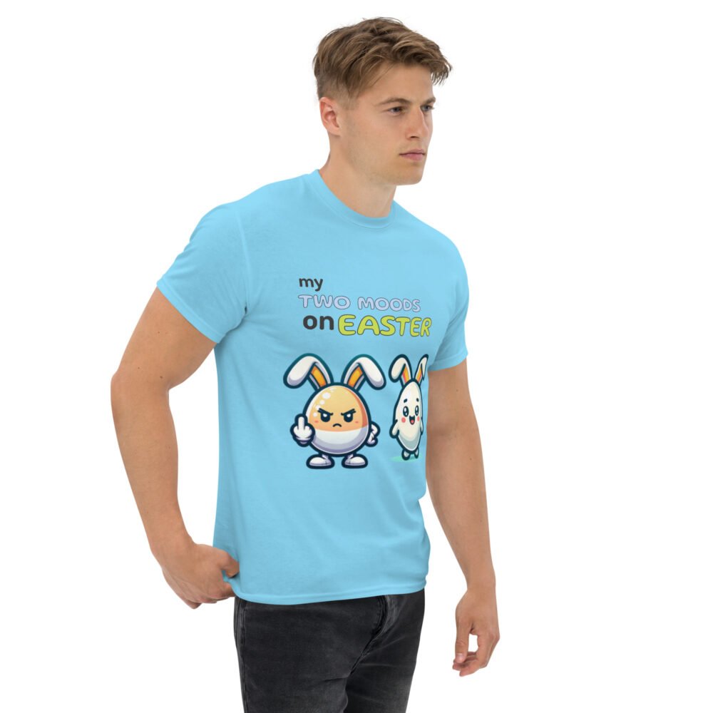Unisex classic tee - My Two Moods On Easter - Image 20