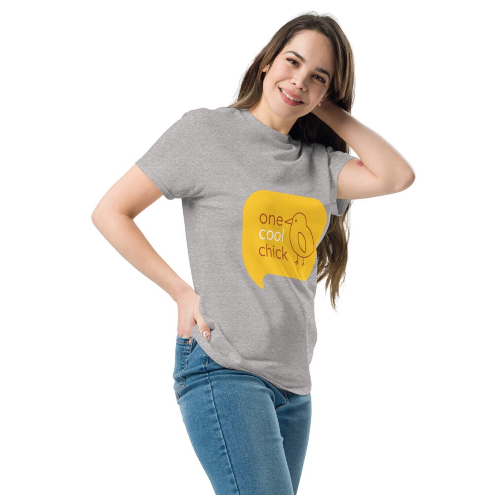 Unisex classic tee - One Cool Chick - Image 19