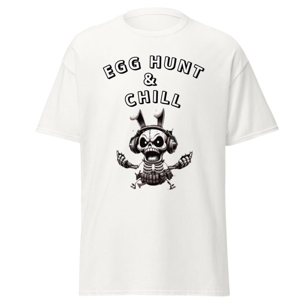 Unisex classic tee - Egg Hunt And Chill - Image 48