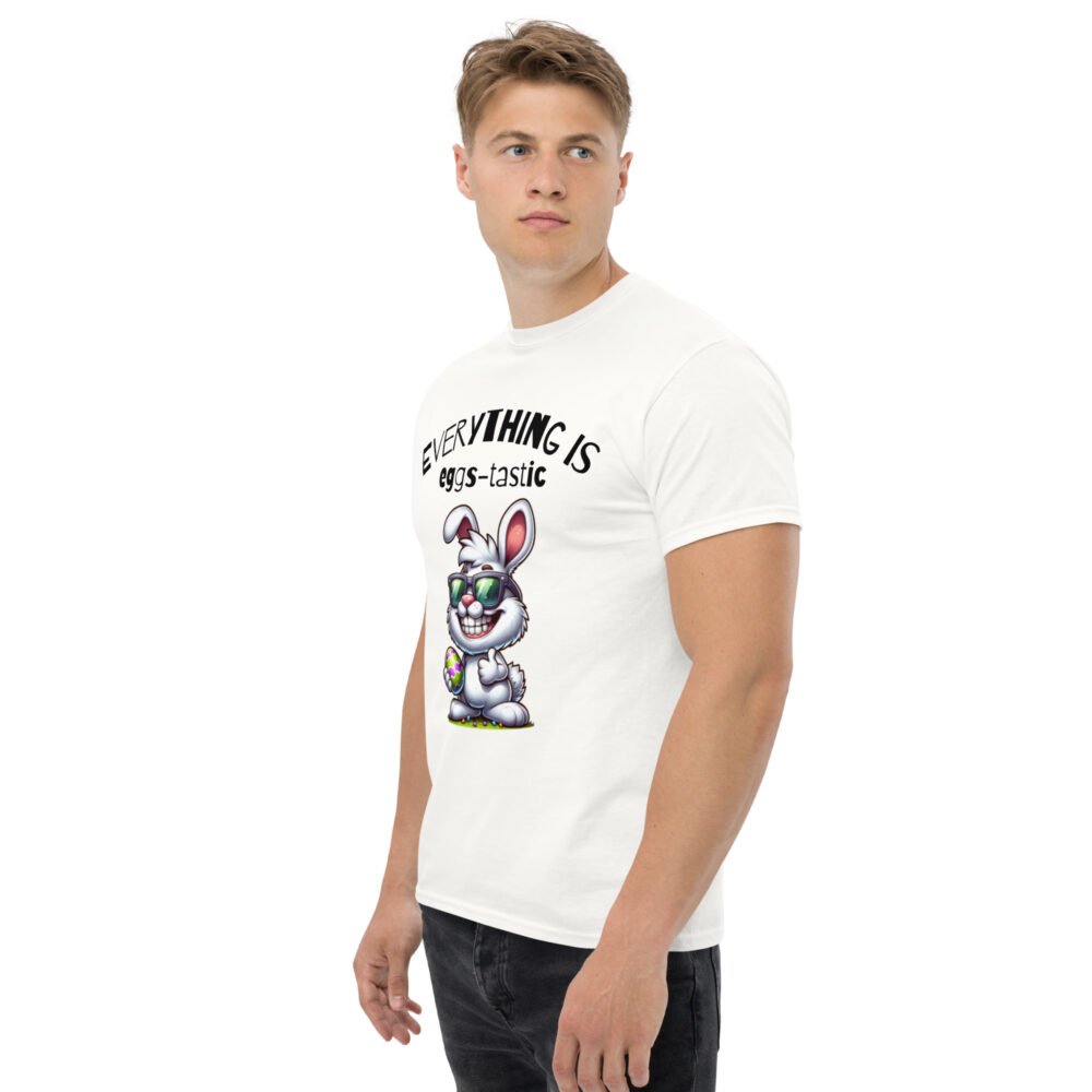 Unisex classic tee - Everything Is Eggs-Tastic - Image 32