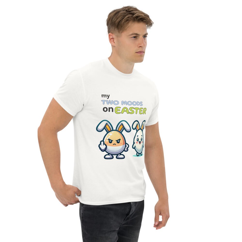 Unisex classic tee - My Two Moods On Easter - Image 30