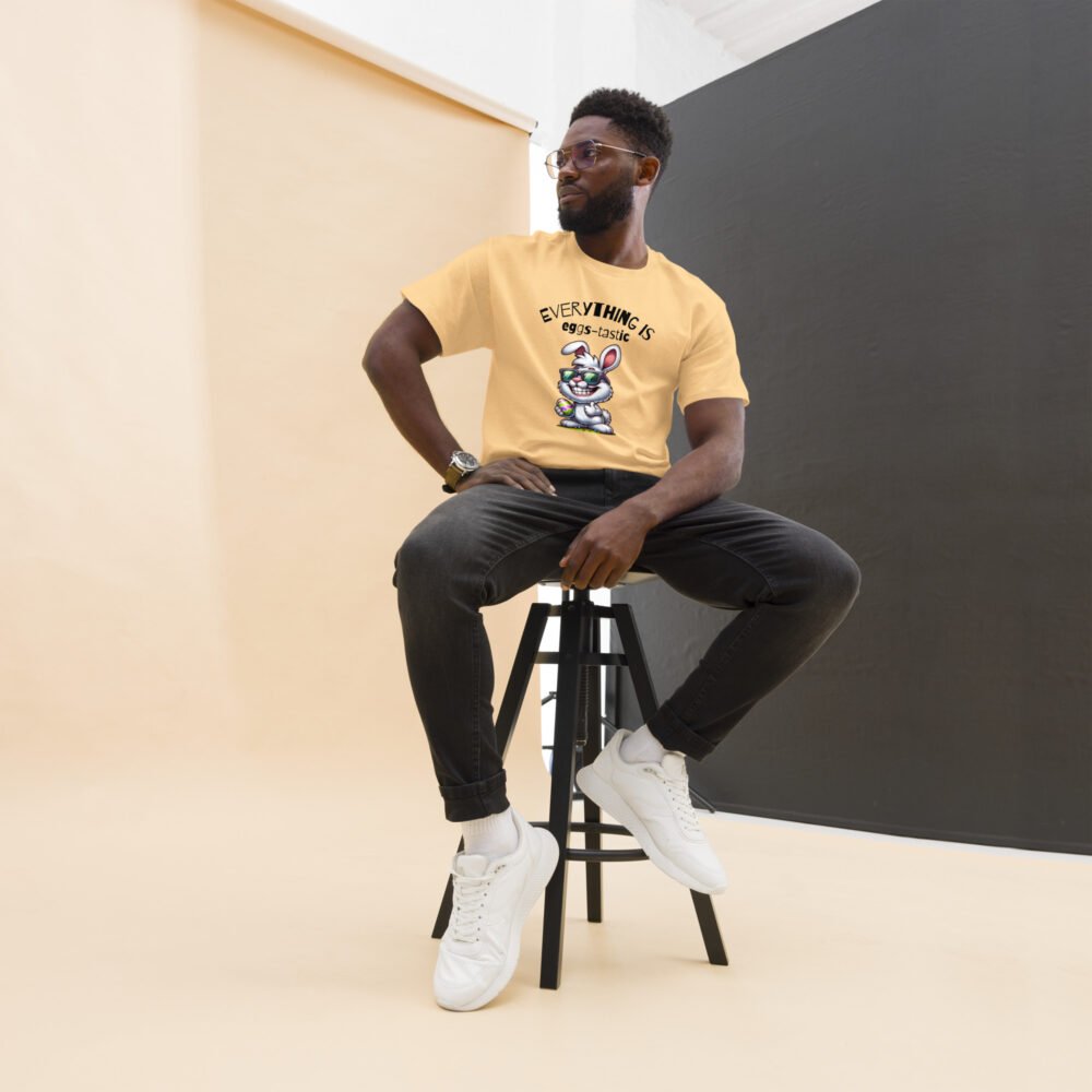 Unisex classic tee - Everything Is Eggs-Tastic - Image 27