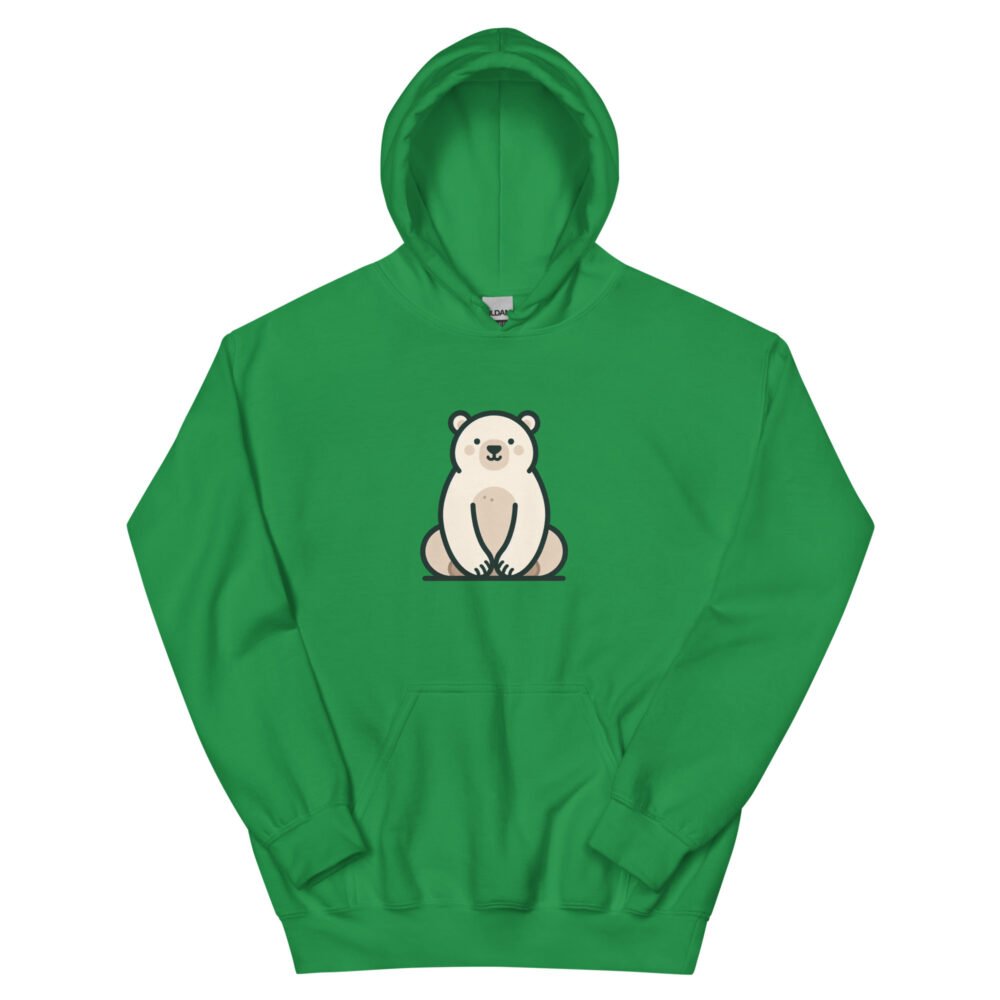Unisex Hoodie - Cute Bear - Image 16