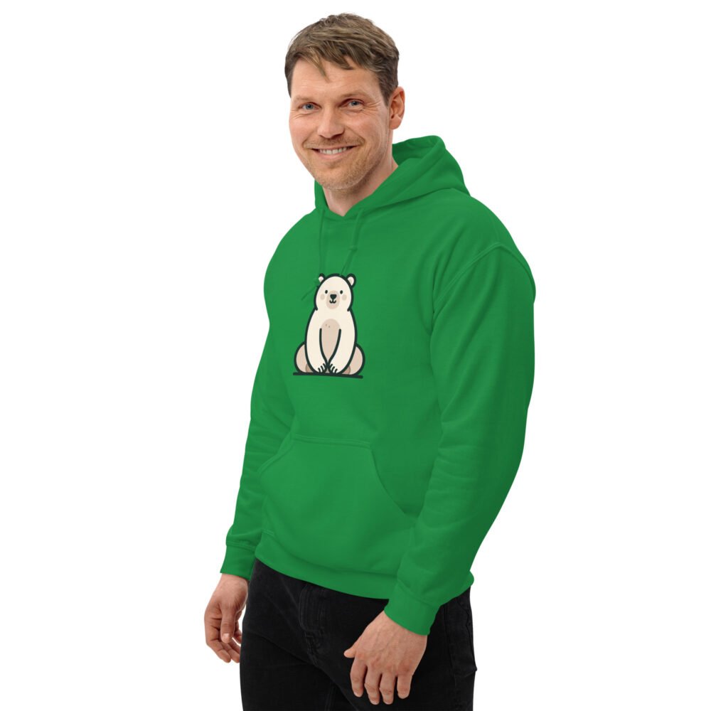 Unisex Hoodie - Cute Bear - Image 9
