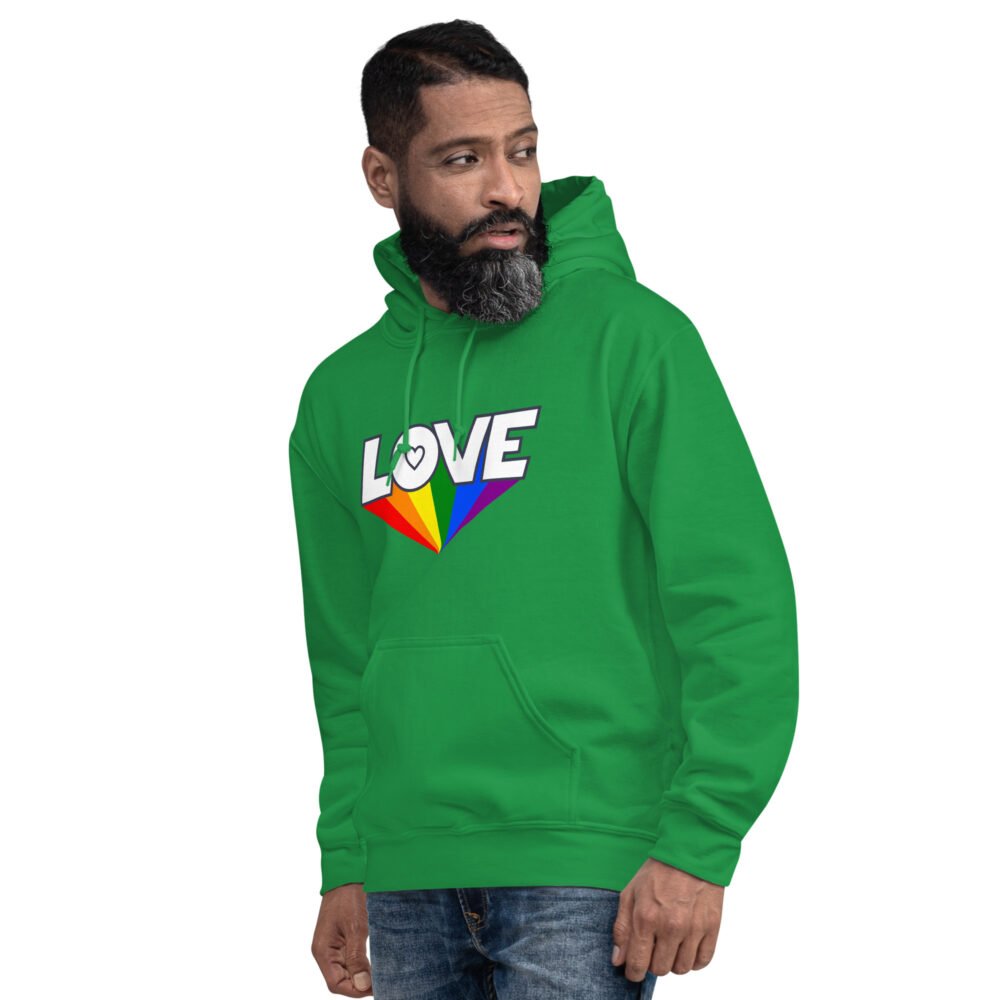 Unisex Hoodie - Pride Love - Image 9