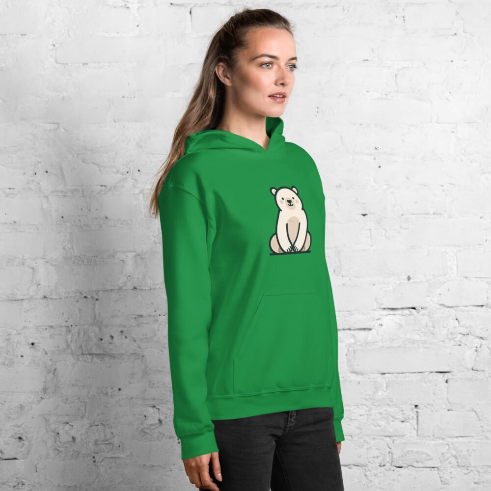 Unisex Hoodie - Cute Bear - Image 8