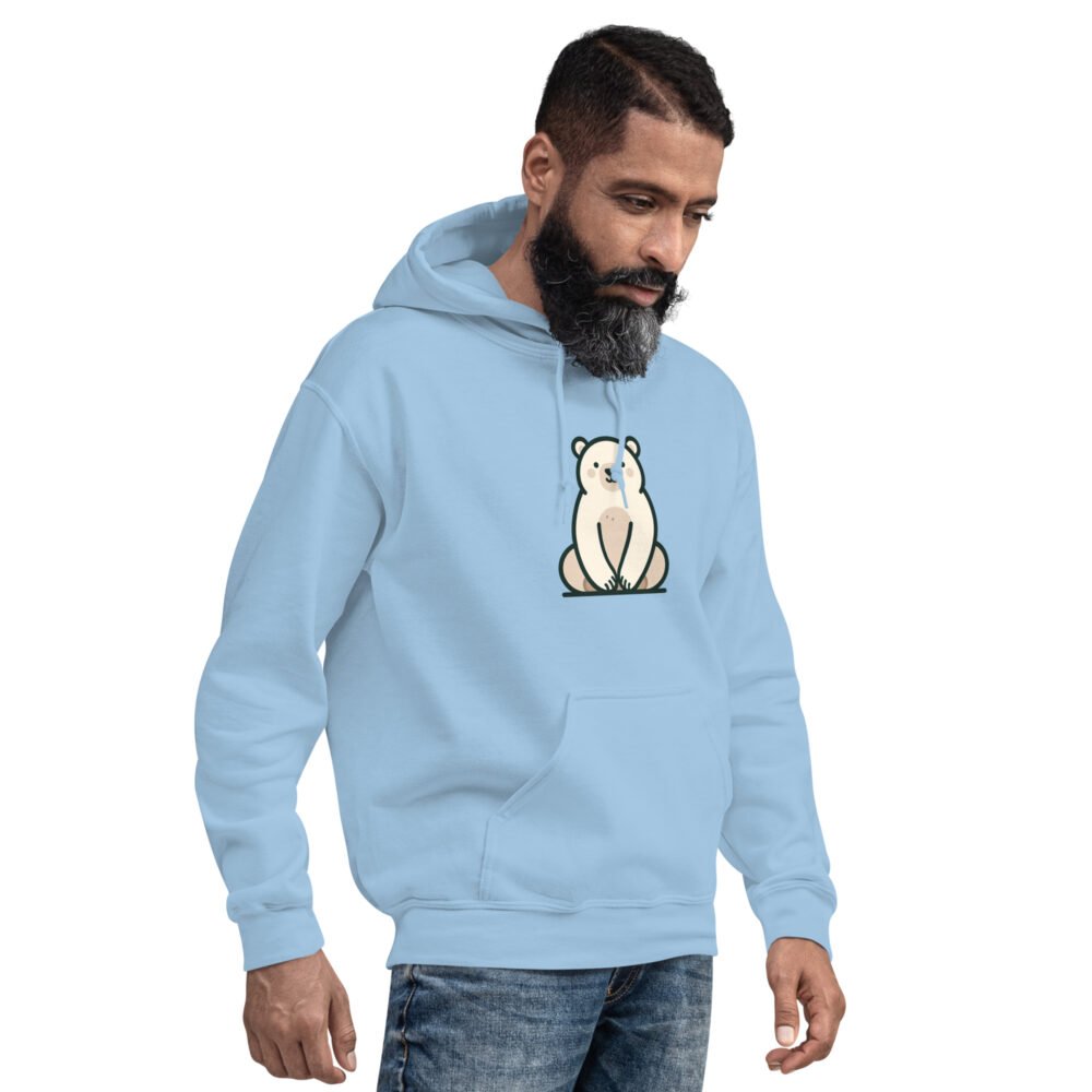 Unisex Hoodie - Cute Bear - Image 11
