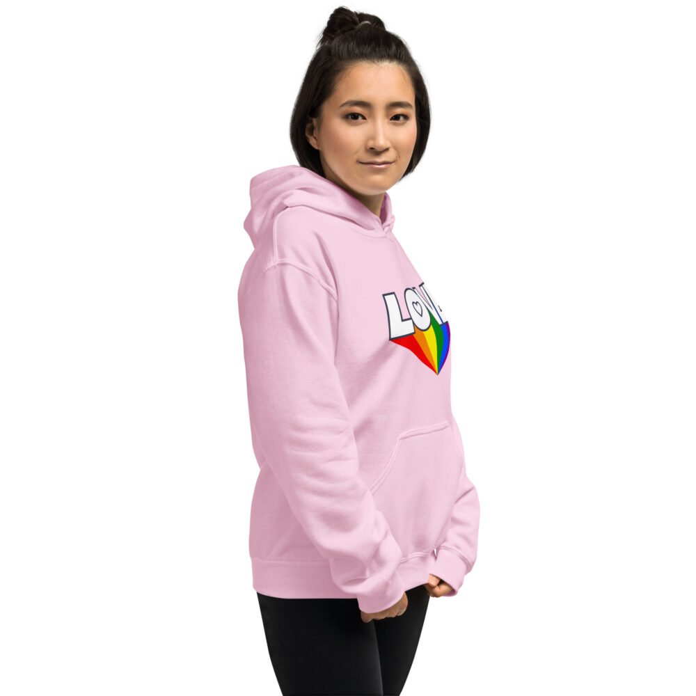 Unisex Hoodie - Pride Love - Image 12