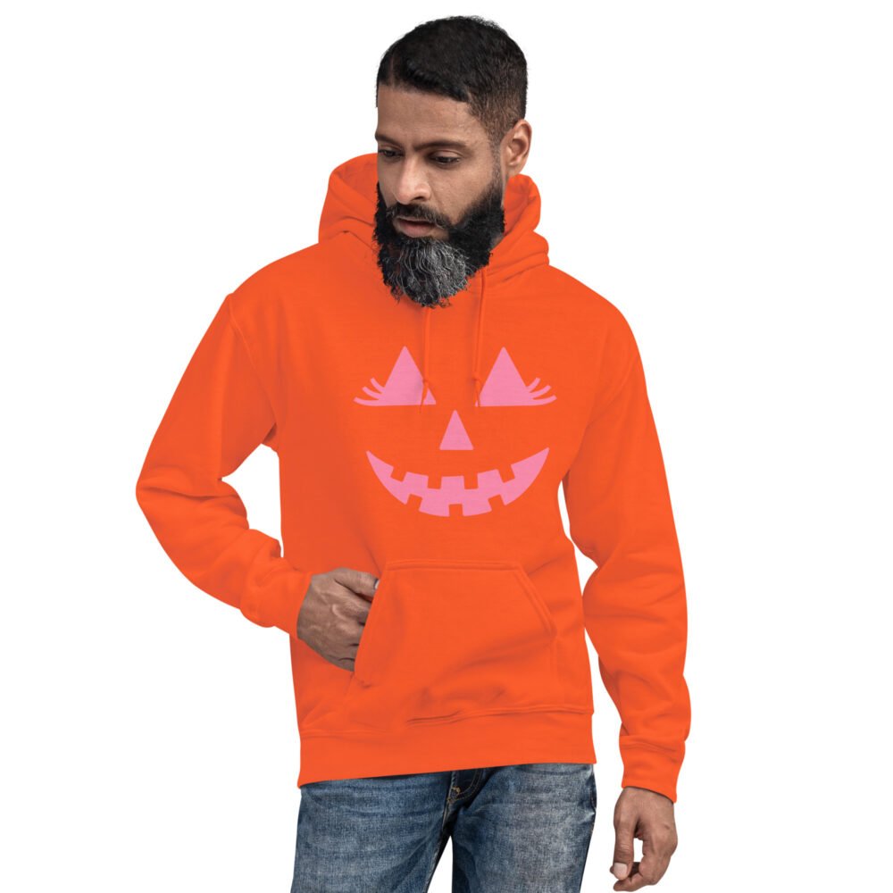 Unisex Hoodie - Pumpkin Face - Image 5