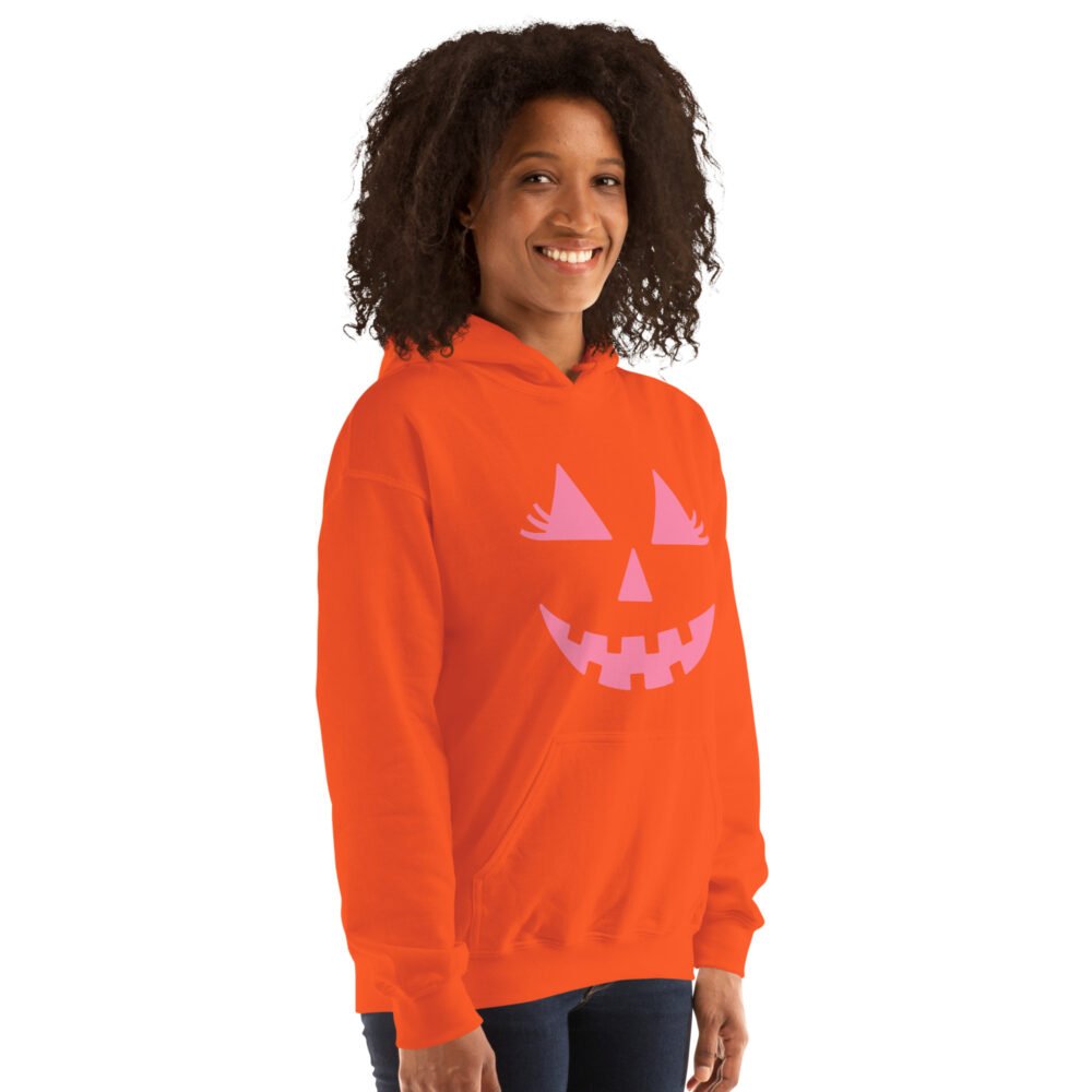 Unisex Hoodie - Pumpkin Face - Image 4