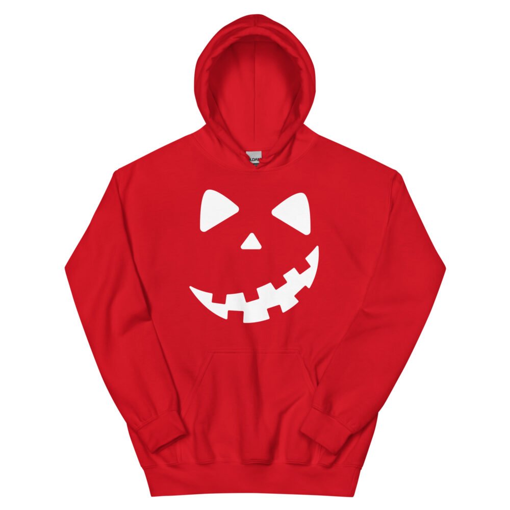 Unisex Hoodie - Grinning Pumpkin - Image 8