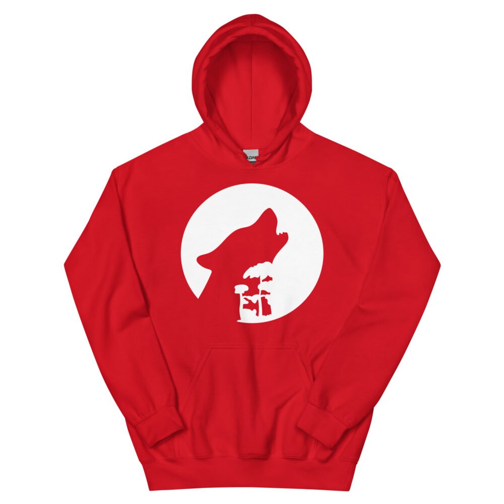 Unisex Hoodie - Moon Wolf - Image 10