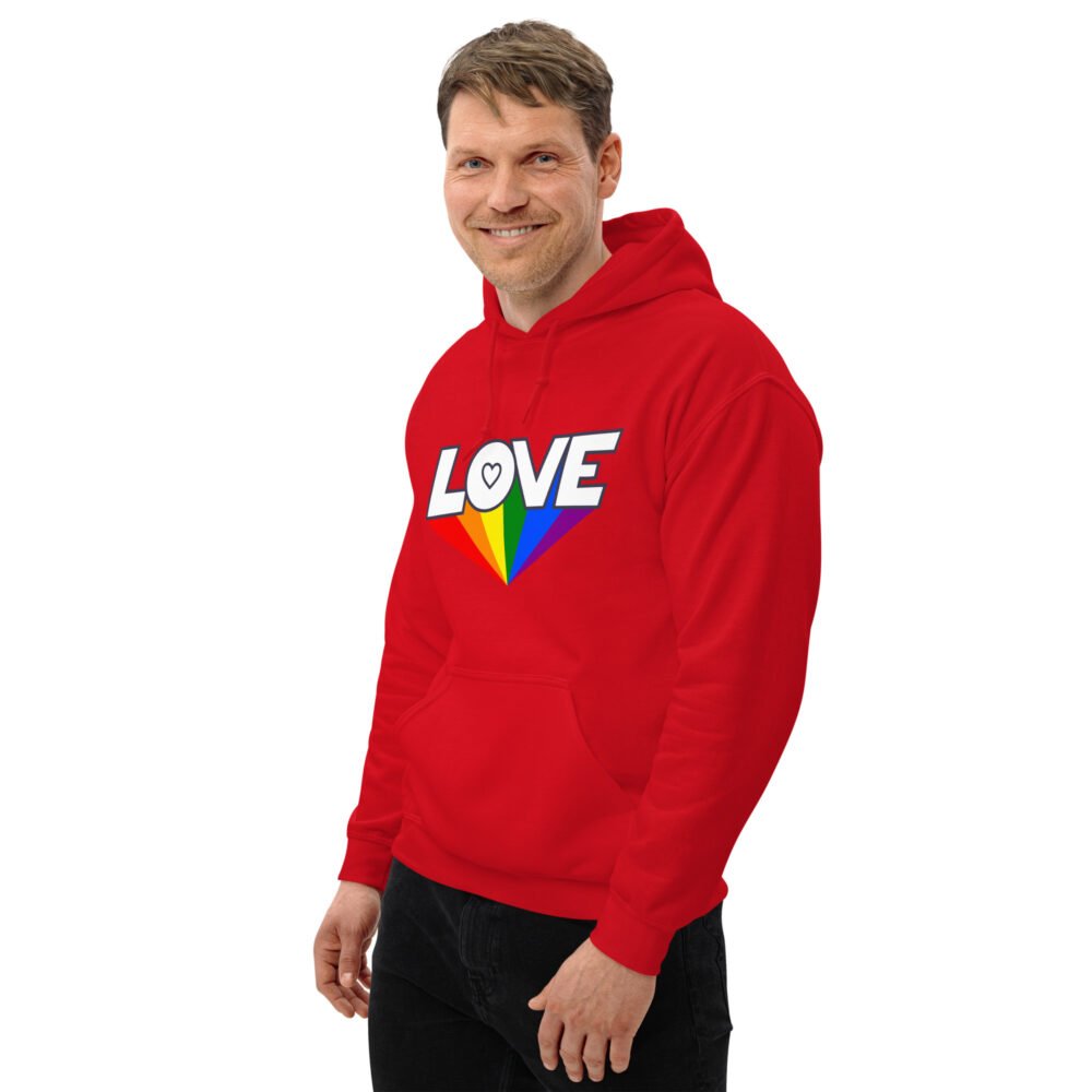 Unisex Hoodie - Pride Love - Image 5