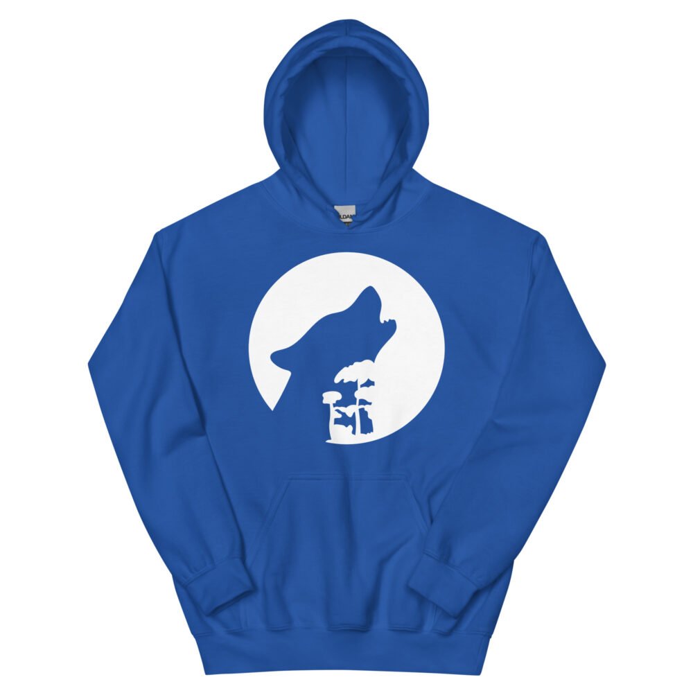 Unisex Hoodie - Moon Wolf - Image 11