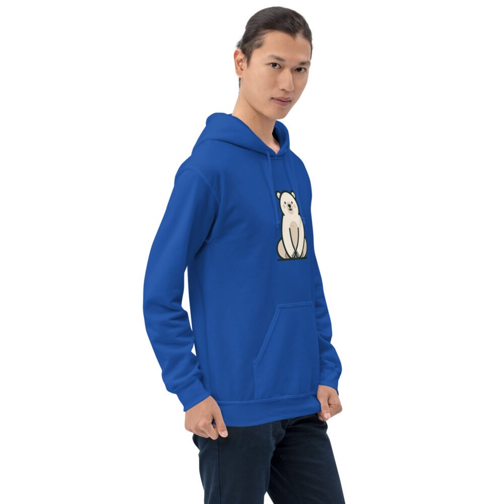 Unisex Hoodie - Cute Bear - Image 7