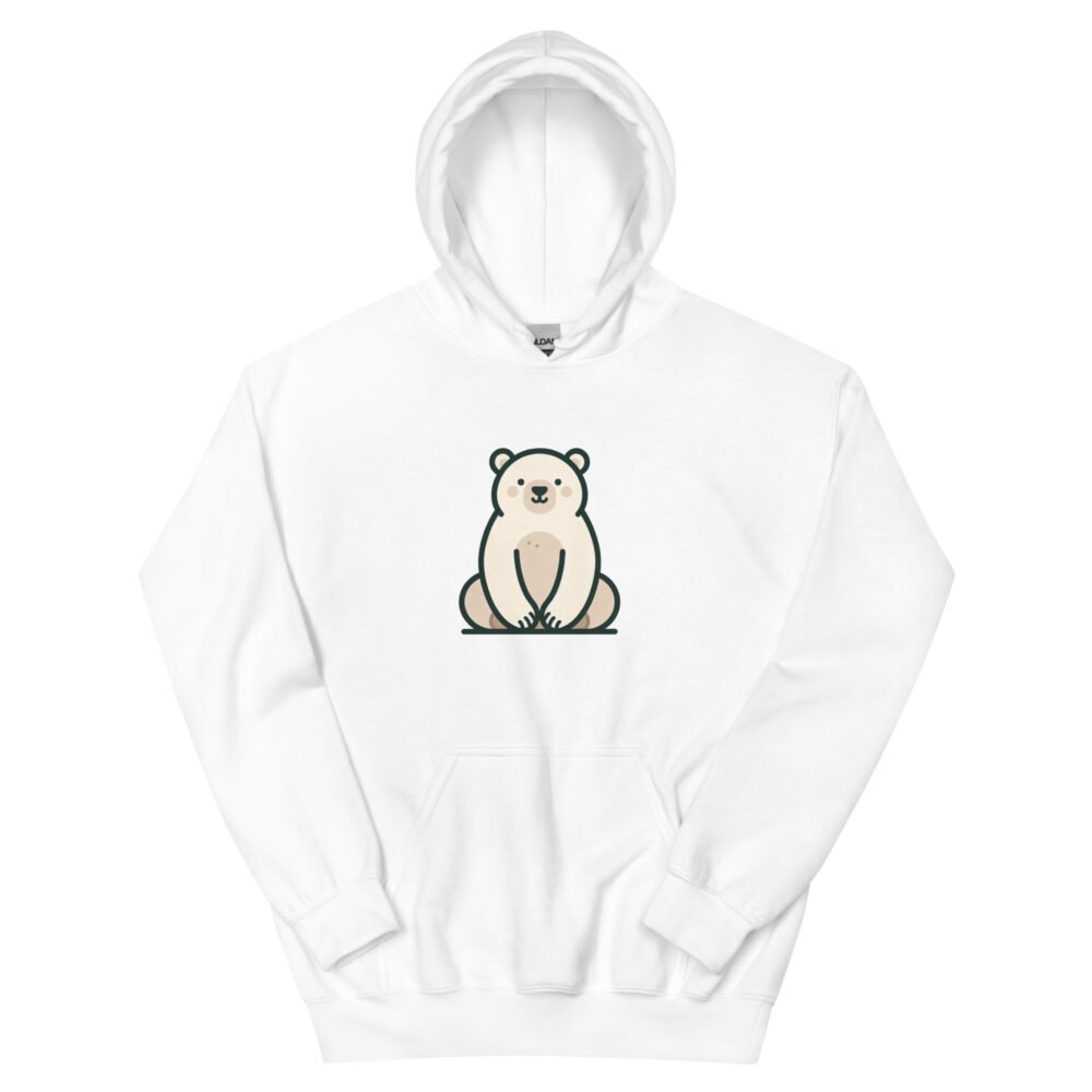 Unisex Hoodie - Cute Bear - Image 18