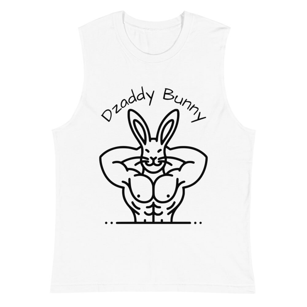 Gym Muscle Shirt - Dzaddy Bunny