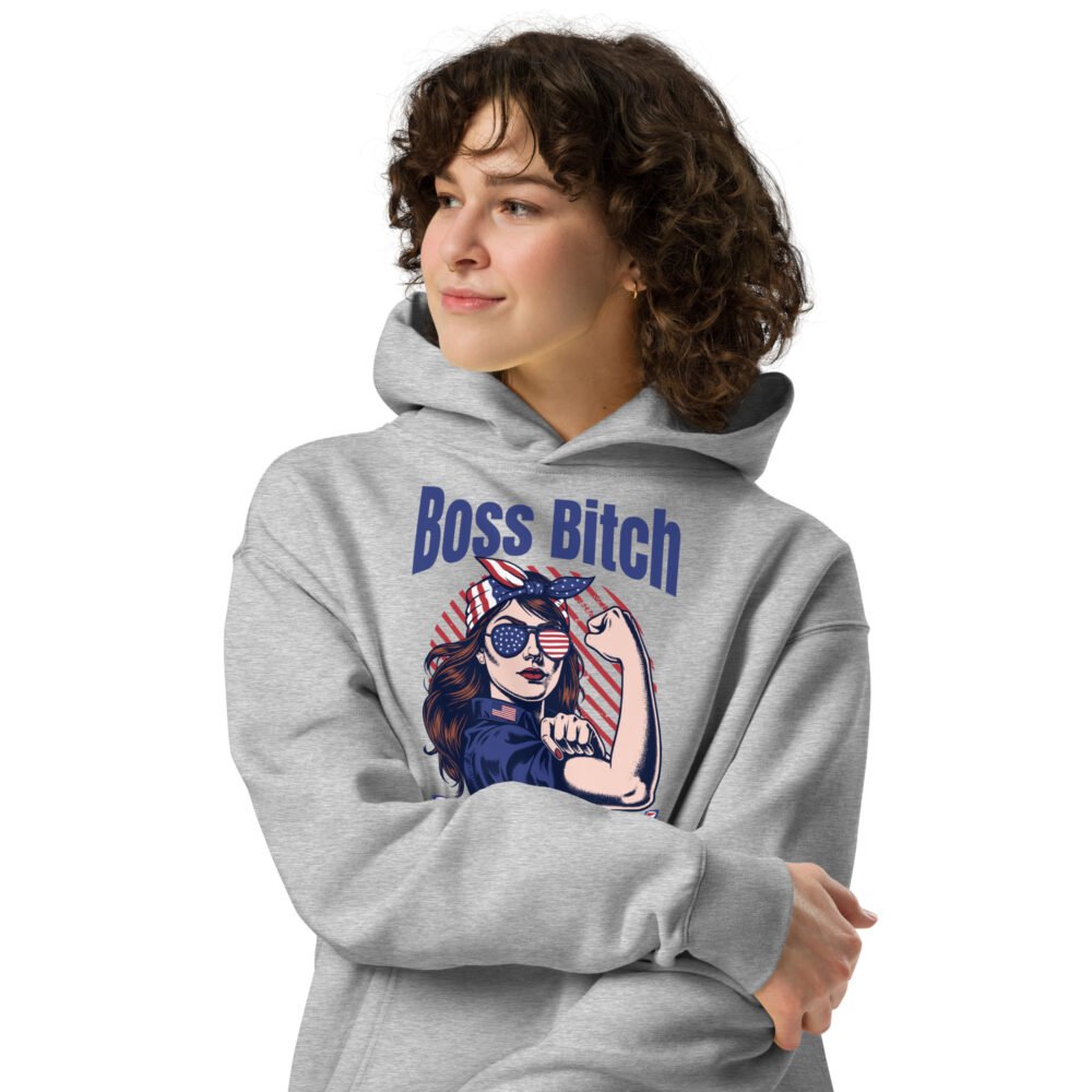 Unisex oversized hoodie - Women Power - Image 5