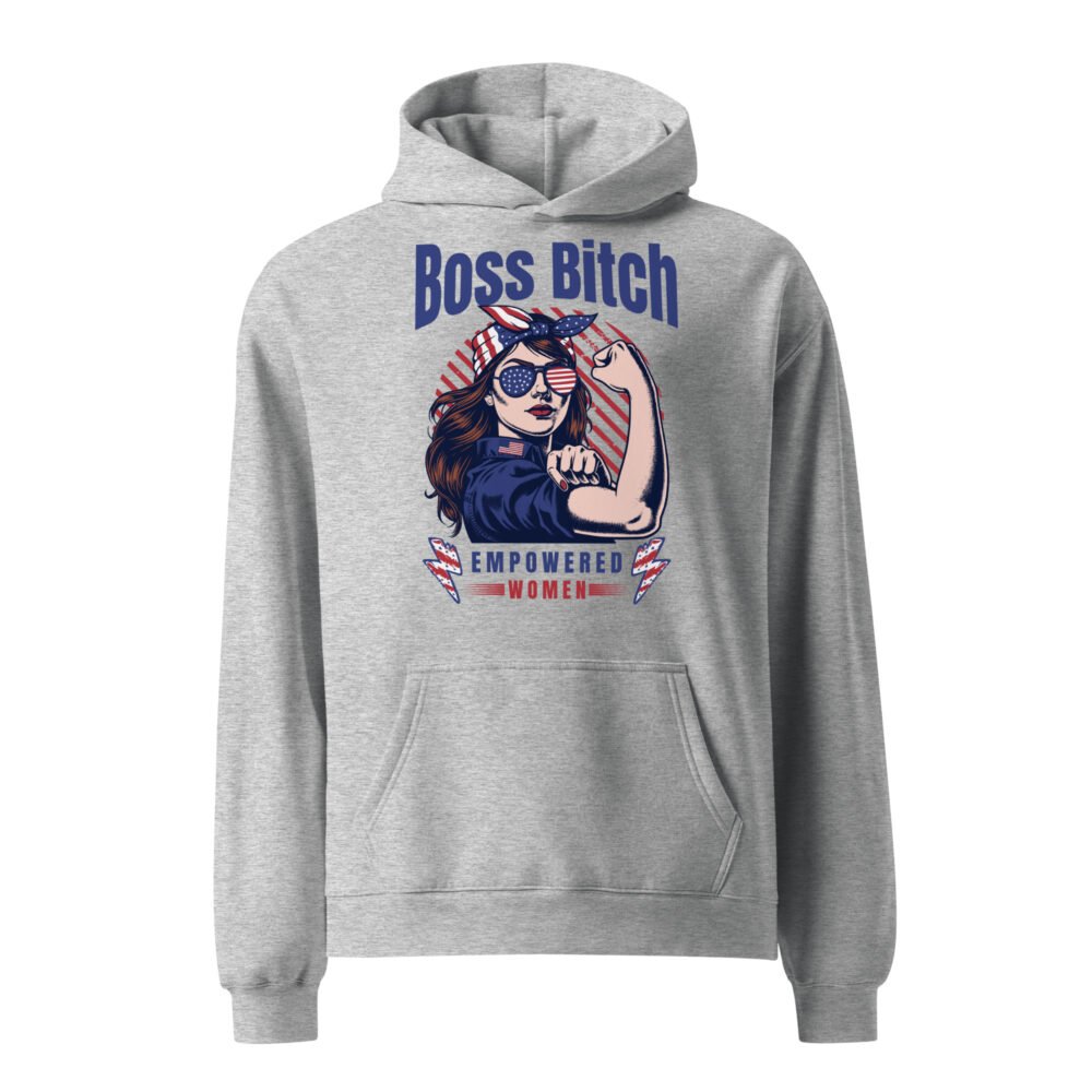 Unisex oversized hoodie - Women Power - Image 6