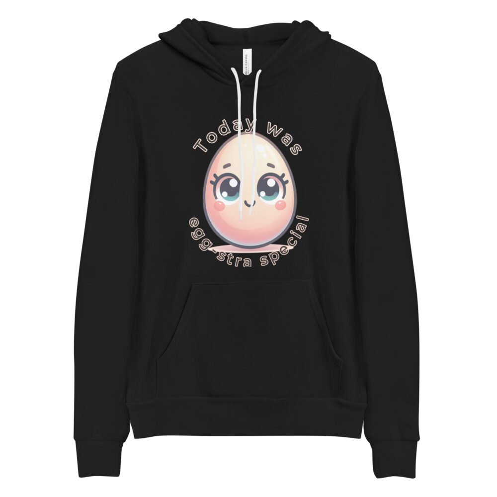 Unisex hoodie - Today Was Eggs-Tra Special