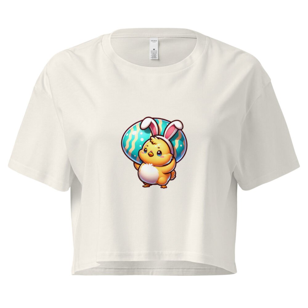 Women’s crop top - Cutesy Easter Chick - Image 20