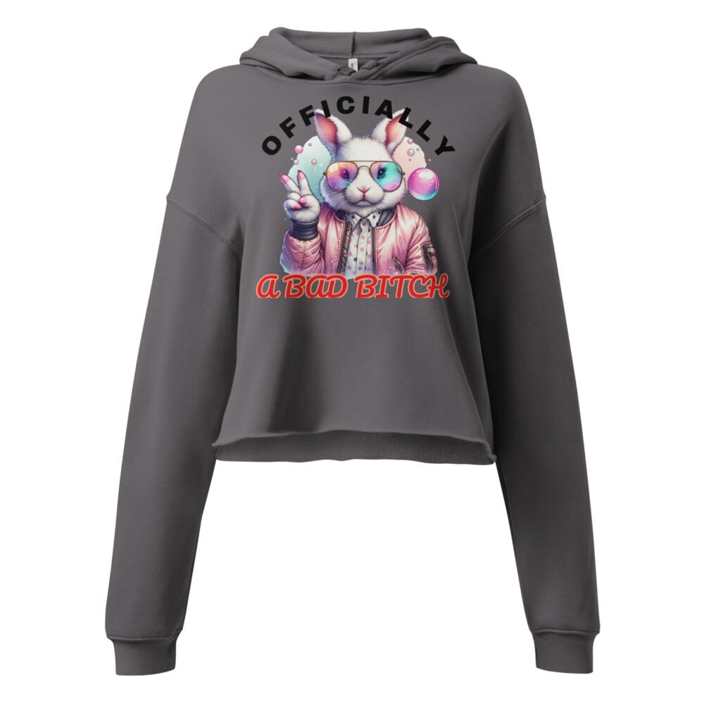Crop Hoodie - Officially A Bad B - Image 21