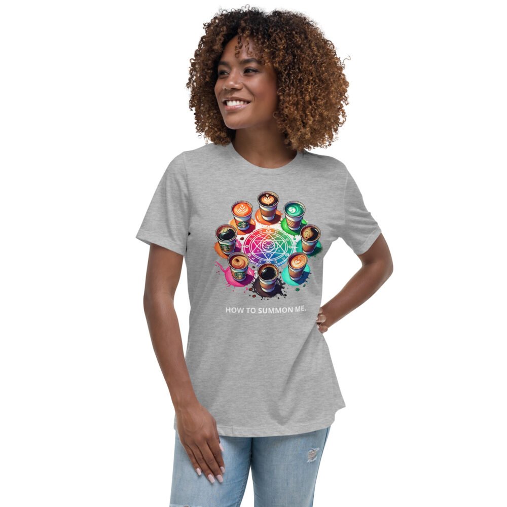 Women's Relaxed T-Shirt - Coffee Lover - Image 11