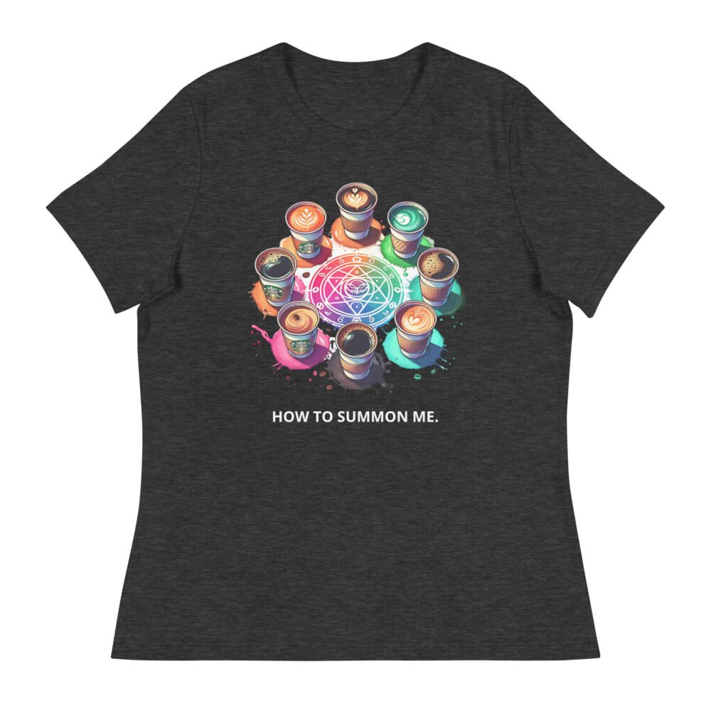Women's Relaxed T-Shirt - Coffee Lover - Image 15