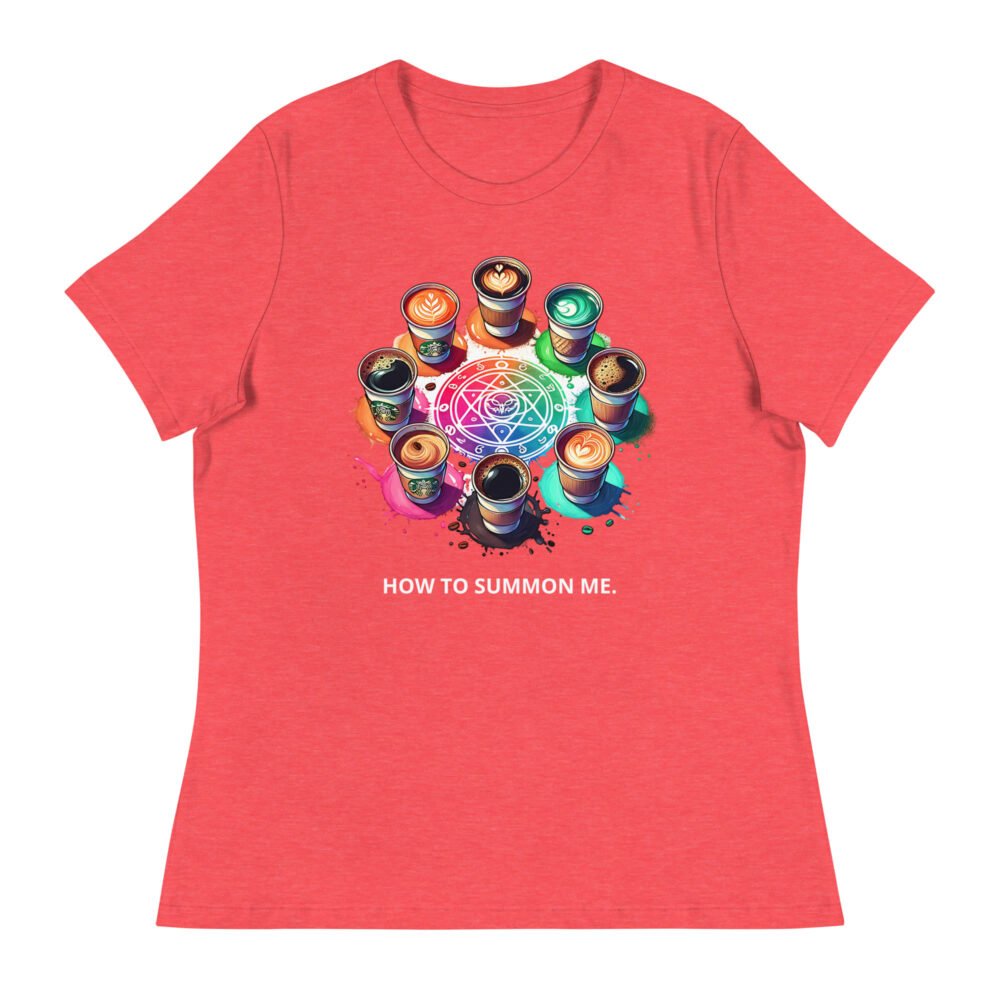 Women's Relaxed T-Shirt - Coffee Lover - Image 17