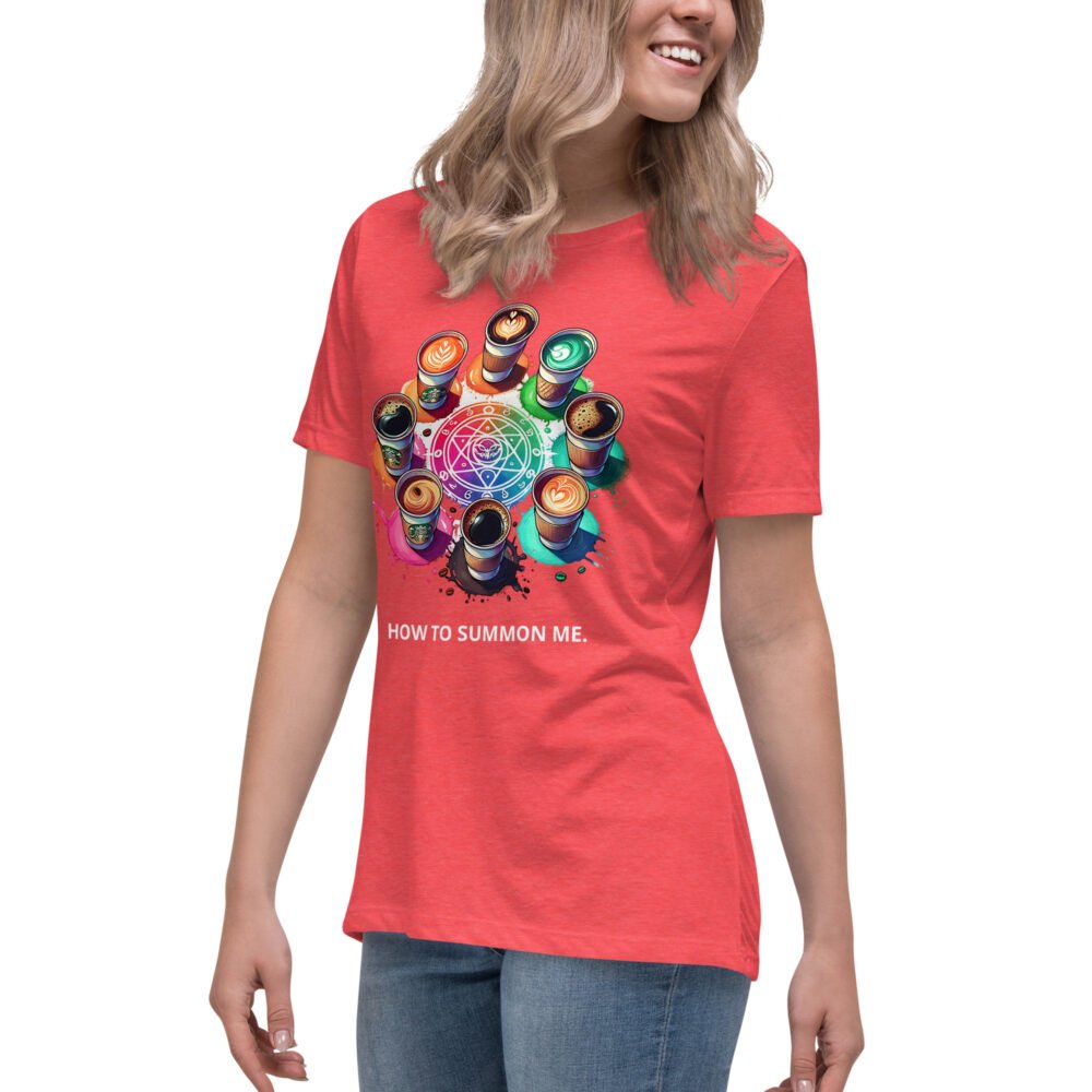 Women's Relaxed T-Shirt - Coffee Lover - Image 6