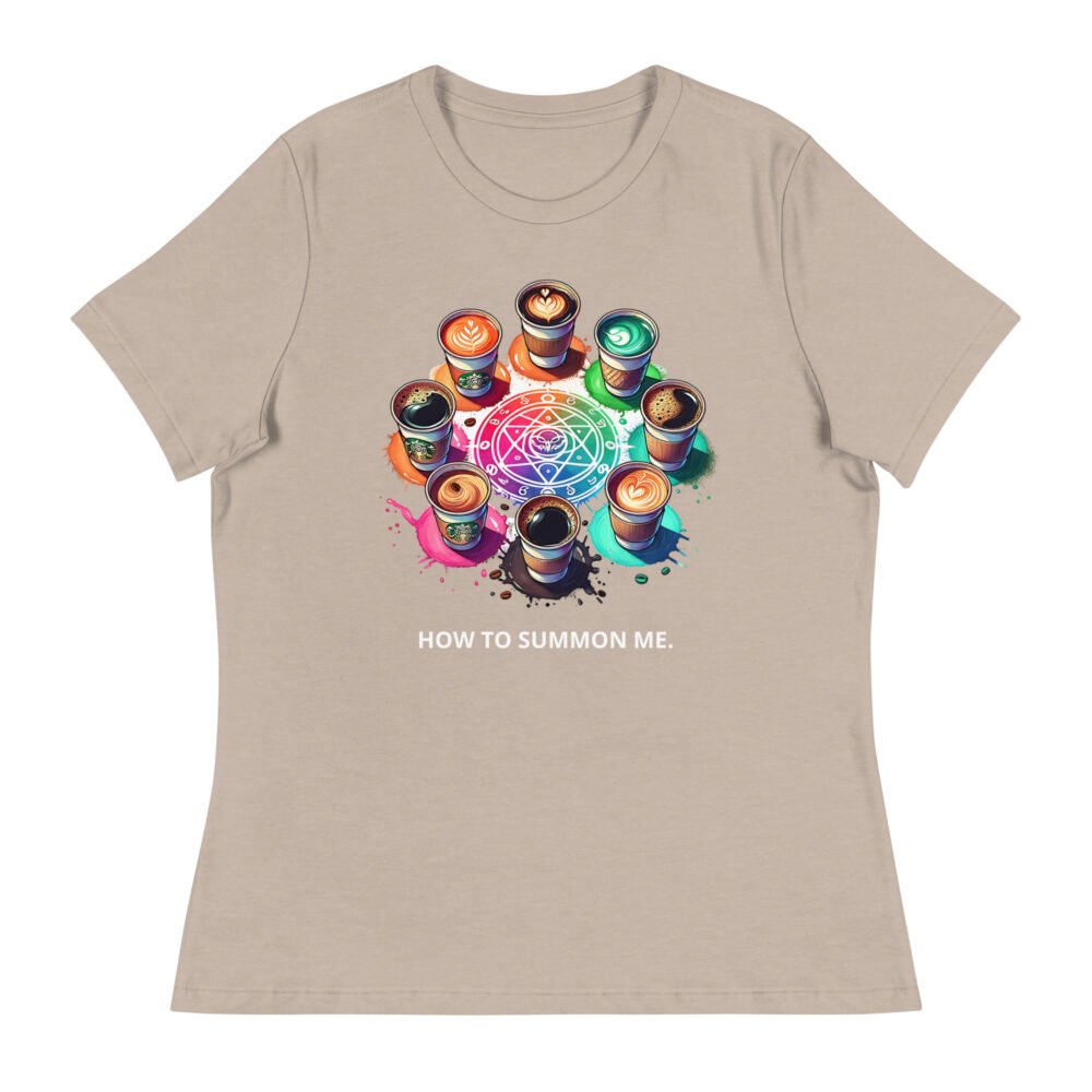 Women's Relaxed T-Shirt - Coffee Lover - Image 23