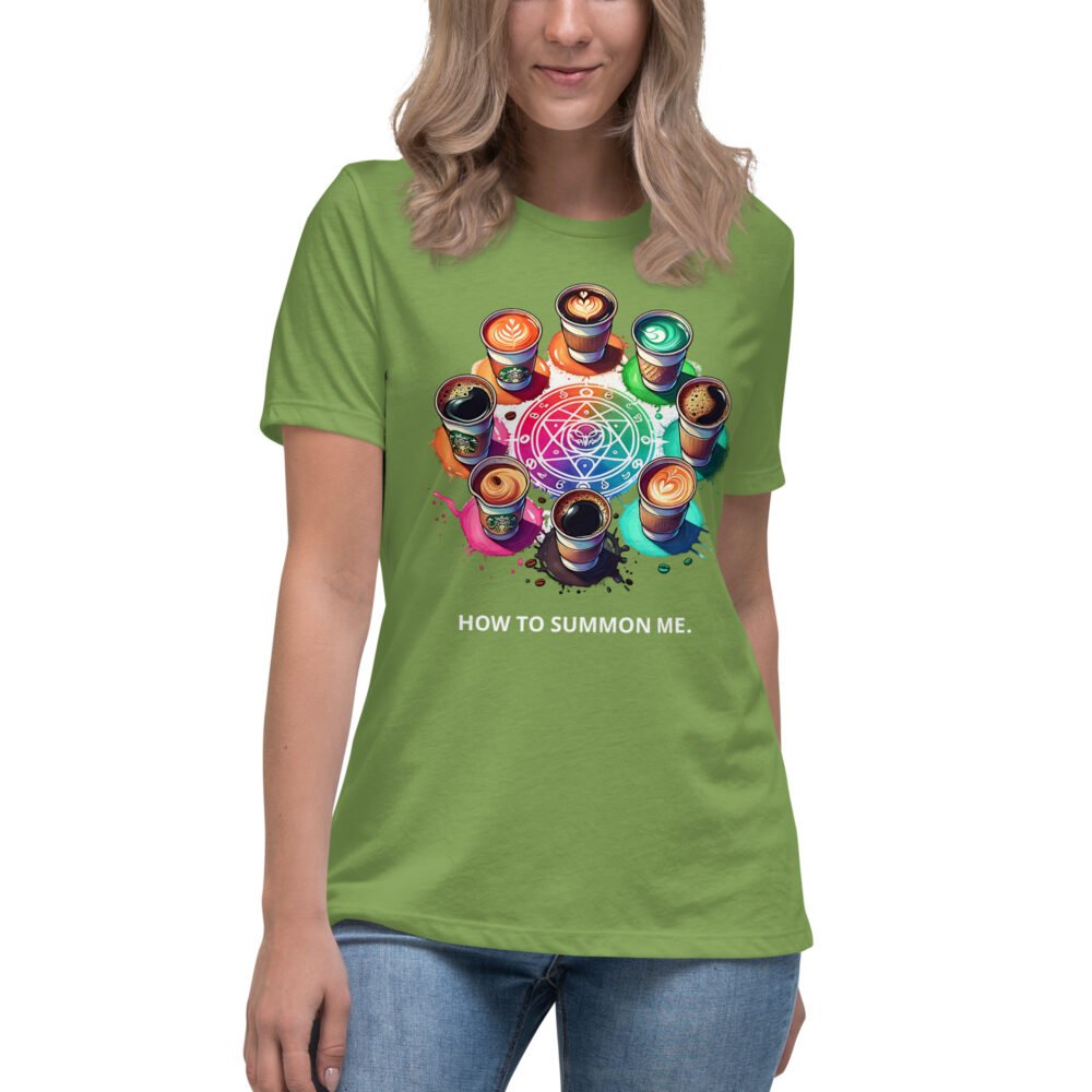 Women's Relaxed T-Shirt - Coffee Lover - Image 9