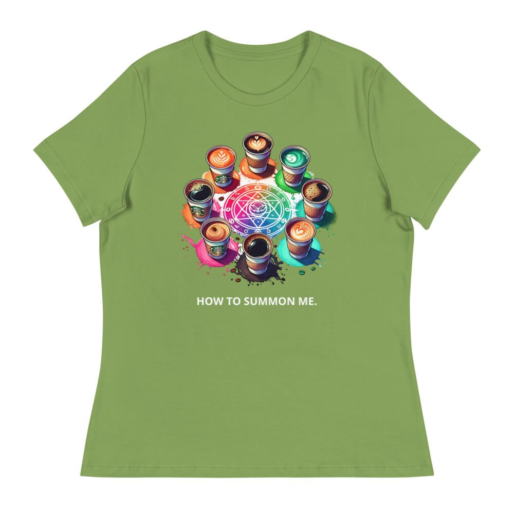 Women's Relaxed T-Shirt - Coffee Lover - Image 20