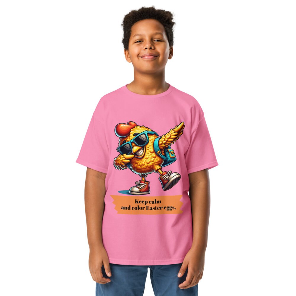 Youth classic tee - Keep Calm And Color Easter Eggs - Image 12