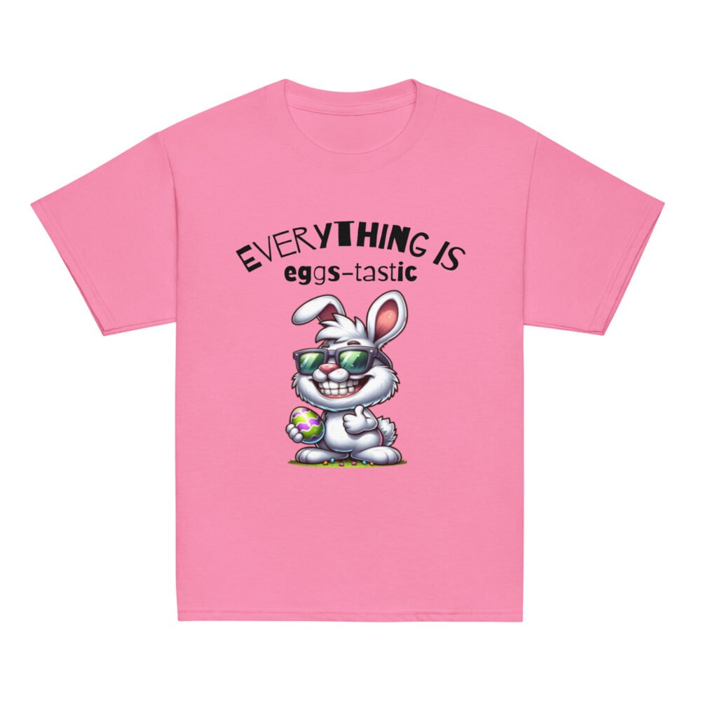 Youth classic tee - Everything is Eggs-Tastic - Image 26