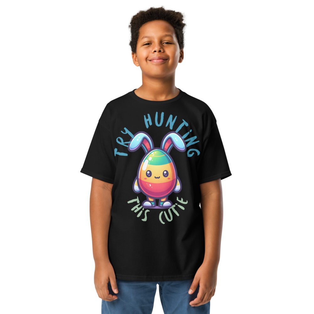 Youth classic tee - Try Hunting This Cutie - Image 3