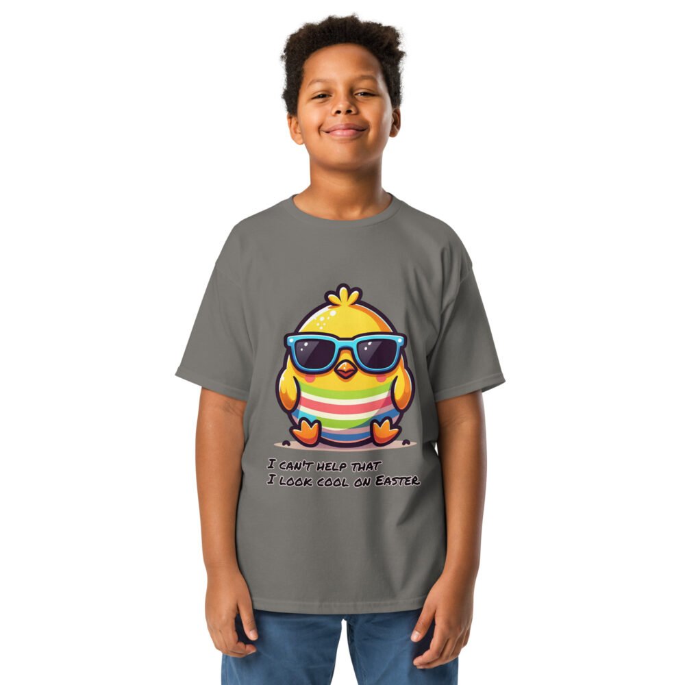 Youth classic tee - Look Cool On Easter - Image 10