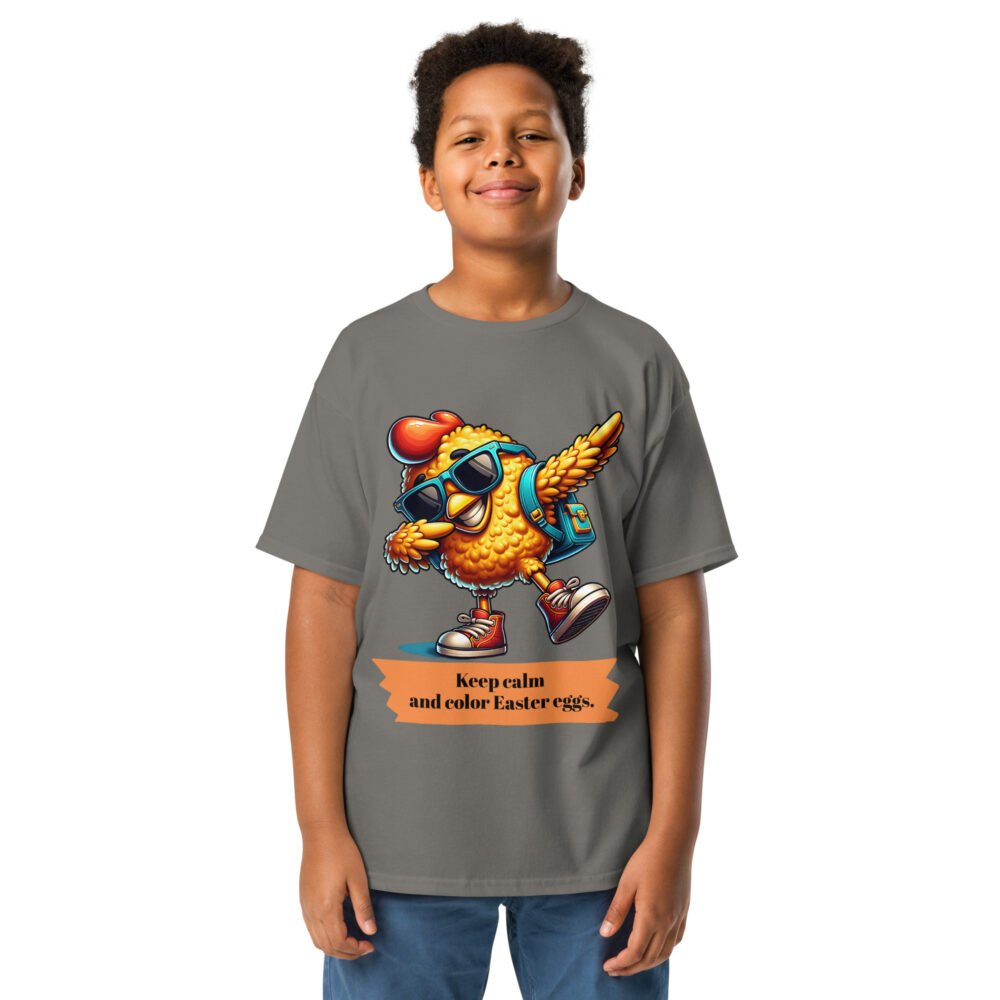 Youth classic tee - Keep Calm And Color Easter Eggs - Image 10