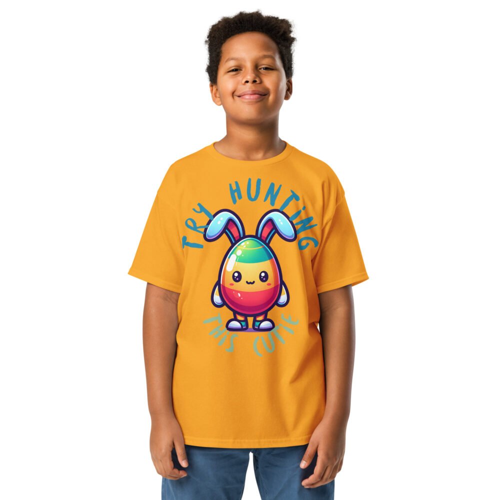 Youth classic tee - Try Hunting This Cutie - Image 19