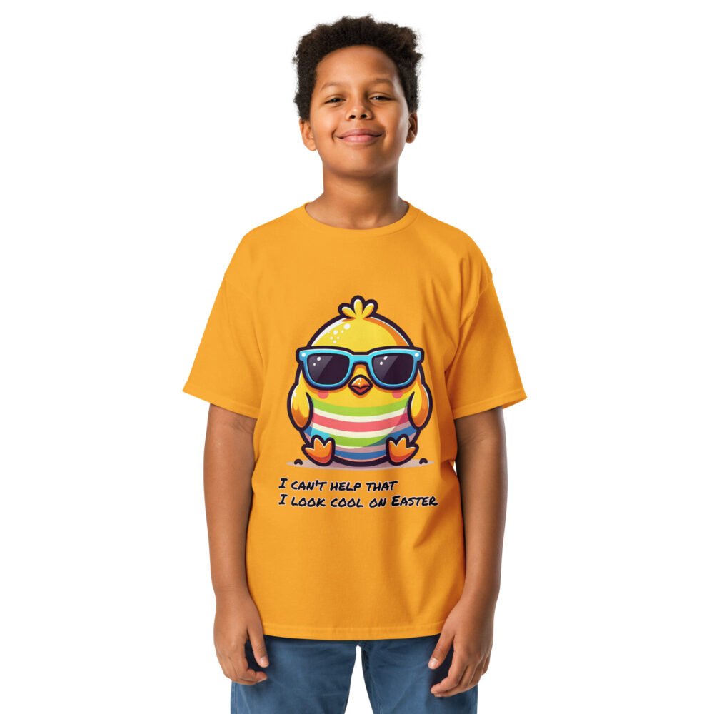 Youth classic tee - Look Cool On Easter - Image 15