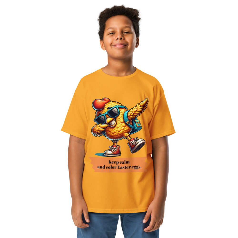 Youth classic tee - Keep Calm And Color Easter Eggs - Image 15