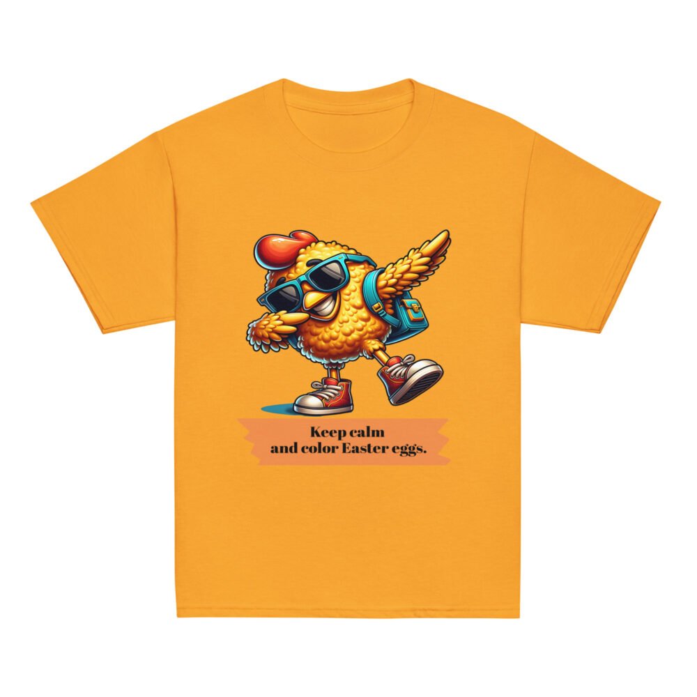 Youth classic tee - Keep Calm And Color Easter Eggs - Image 30
