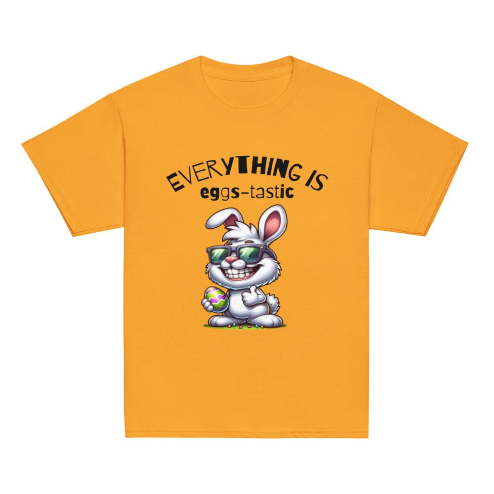 Youth classic tee - Everything is Eggs-Tastic - Image 27