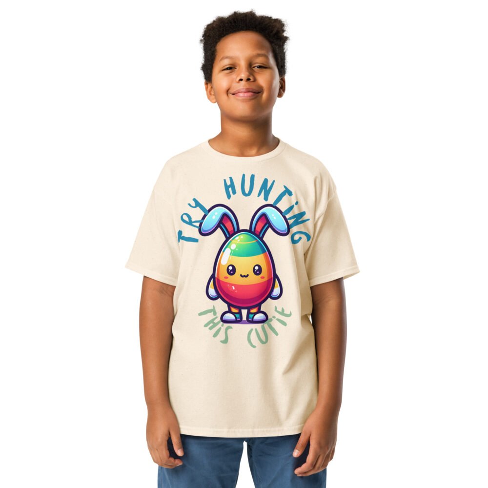 Youth classic tee - Try Hunting This Cutie - Image 25