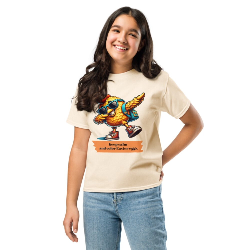 Youth classic tee - Keep Calm And Color Easter Eggs - Image 21