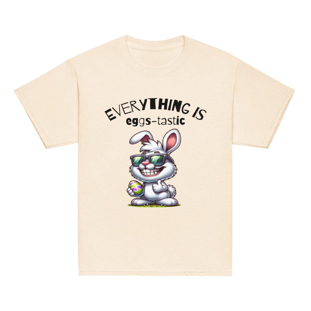 Youth classic tee - Everything is Eggs-Tastic - Image 28