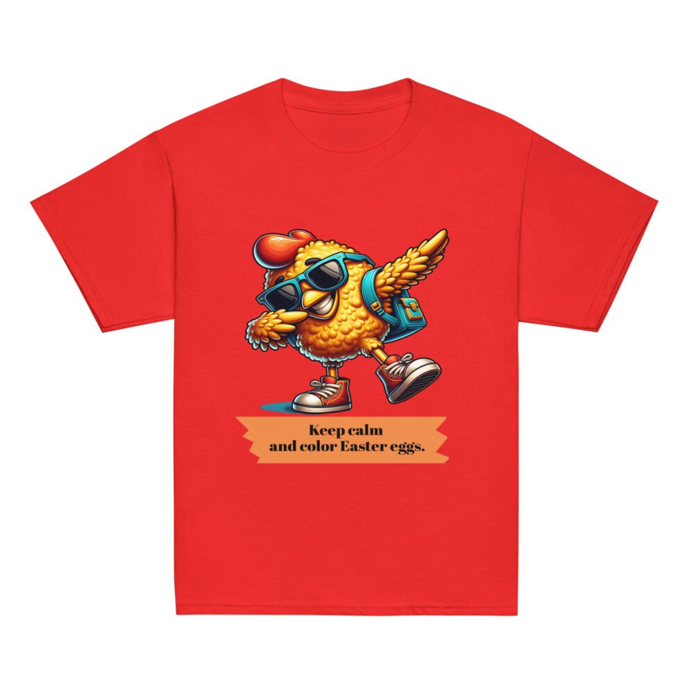 Youth classic tee - Keep Calm And Color Easter Eggs - Image 26