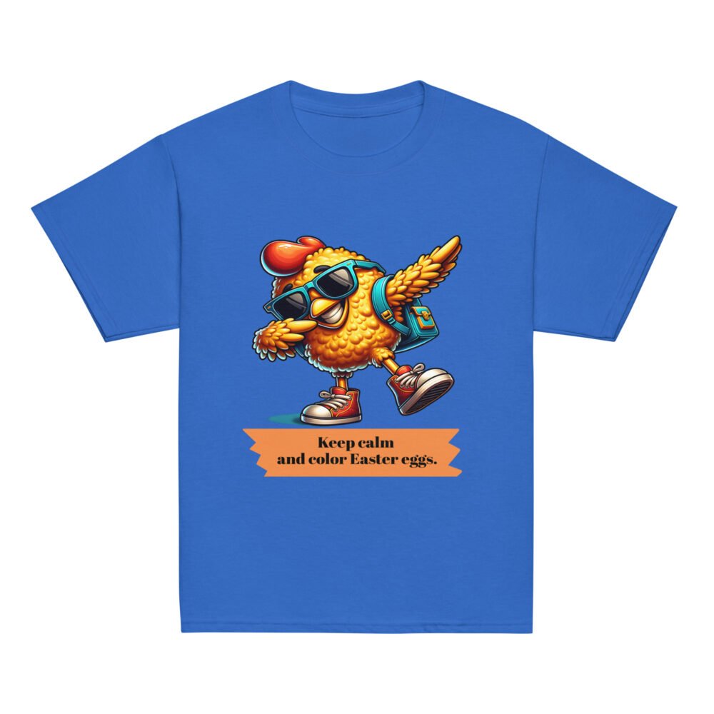 Youth classic tee - Keep Calm And Color Easter Eggs - Image 27